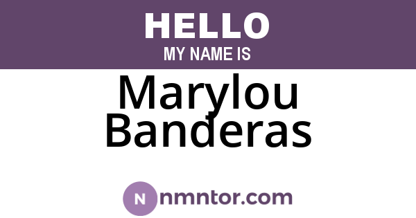 Marylou Banderas