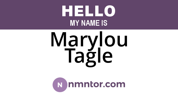 Marylou Tagle