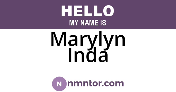 Marylyn Inda
