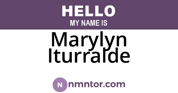 Marylyn Iturralde