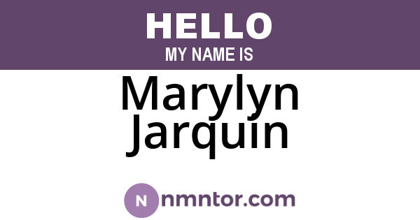 Marylyn Jarquin