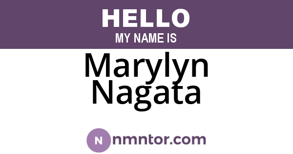 Marylyn Nagata