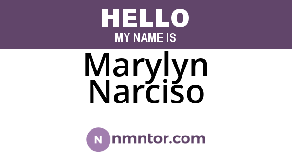 Marylyn Narciso