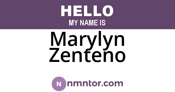 Marylyn Zenteno