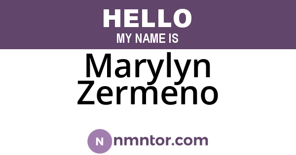 Marylyn Zermeno