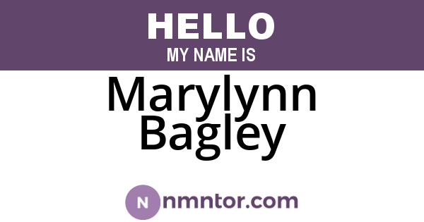 Marylynn Bagley