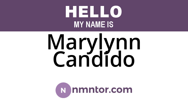Marylynn Candido