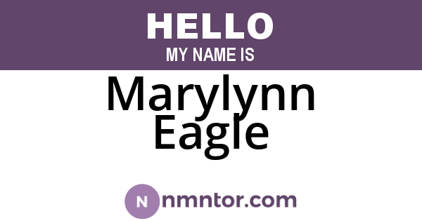 Marylynn Eagle