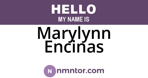 Marylynn Encinas