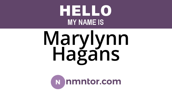 Marylynn Hagans