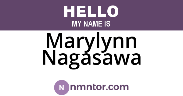 Marylynn Nagasawa