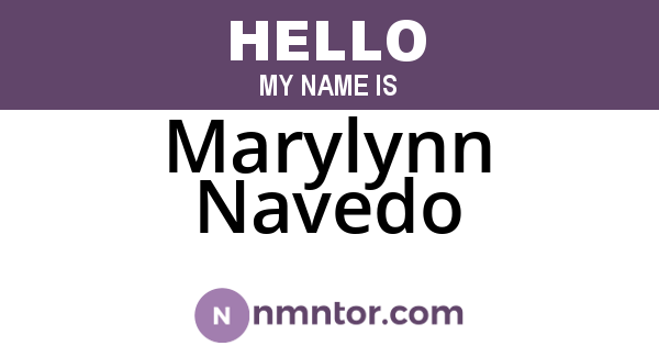 Marylynn Navedo