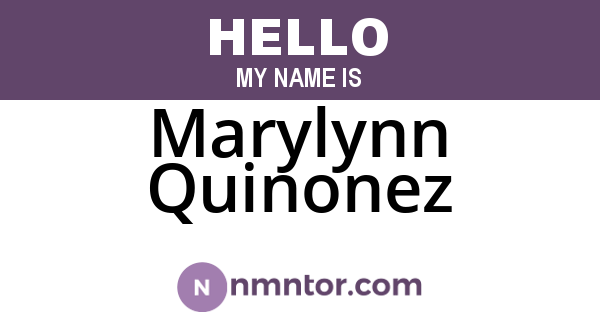 Marylynn Quinonez