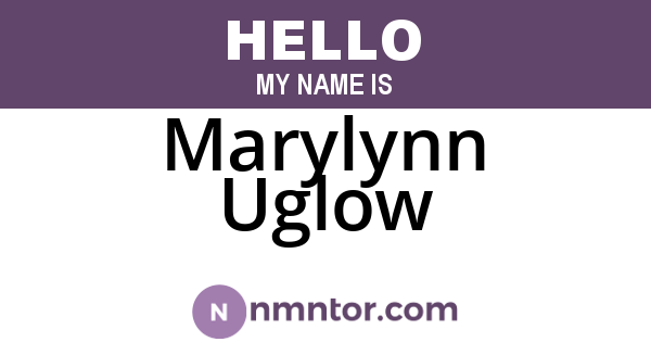 Marylynn Uglow