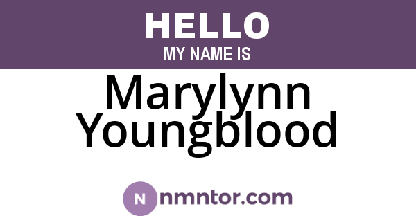 Marylynn Youngblood