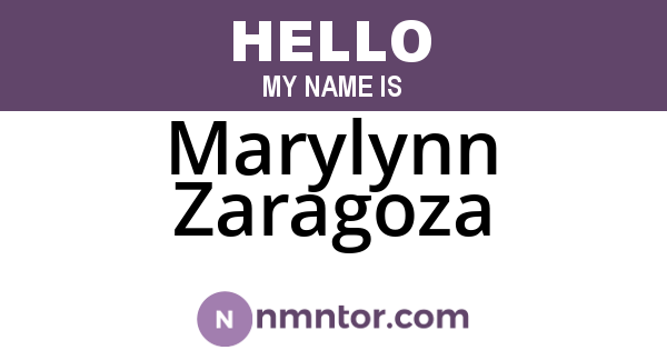 Marylynn Zaragoza