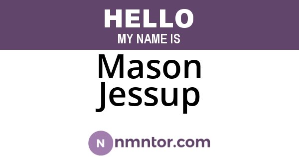 Mason Jessup