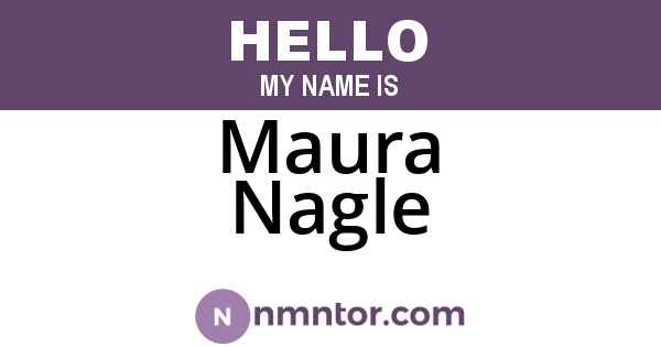 Maura Nagle