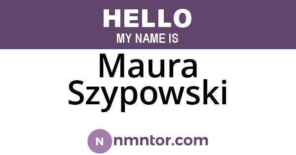 Maura Szypowski