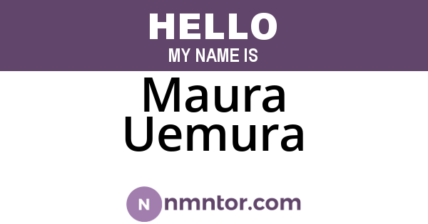 Maura Uemura