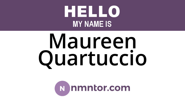 Maureen Quartuccio