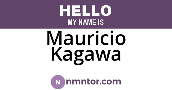 Mauricio Kagawa