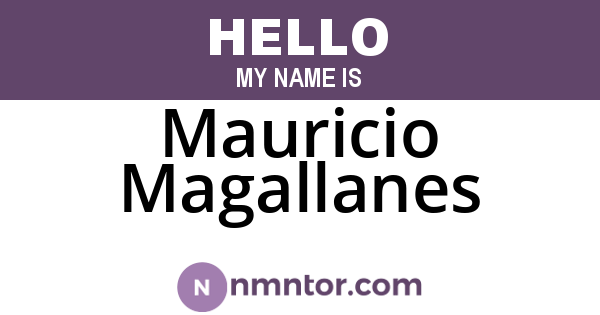 Mauricio Magallanes