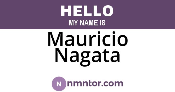 Mauricio Nagata