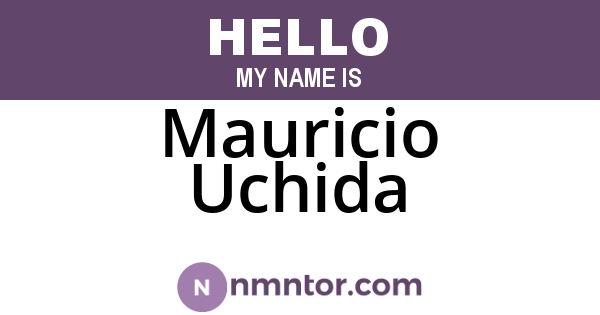 Mauricio Uchida