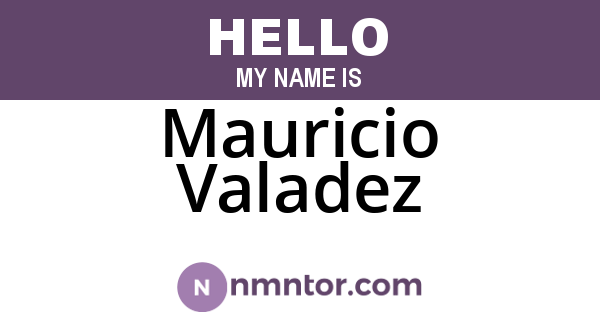 Mauricio Valadez