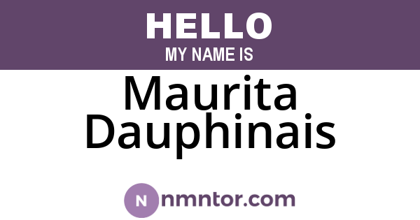 Maurita Dauphinais