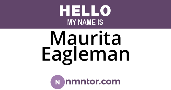 Maurita Eagleman
