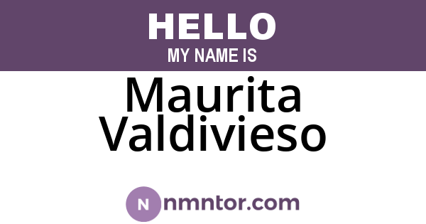 Maurita Valdivieso