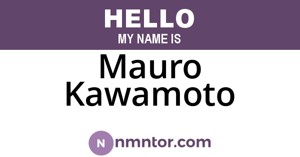 Mauro Kawamoto