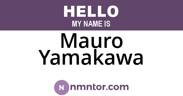 Mauro Yamakawa