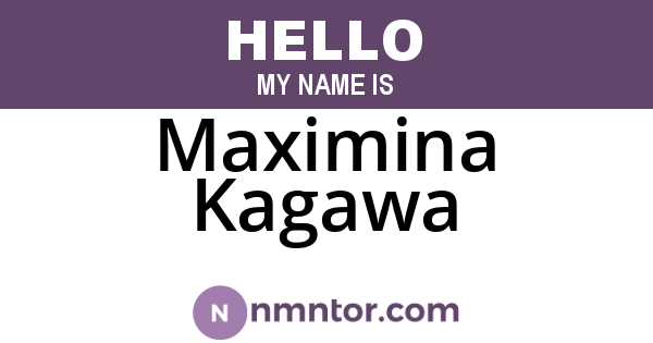 Maximina Kagawa