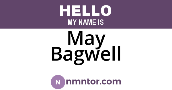 May Bagwell