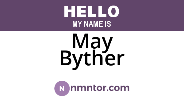 May Byther
