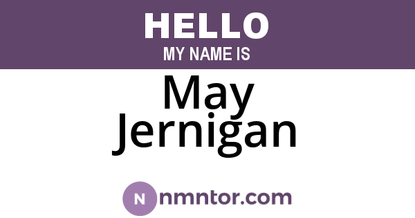 May Jernigan