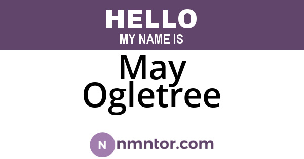 May Ogletree