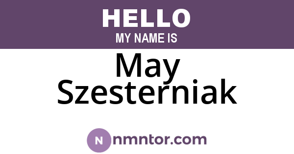 May Szesterniak