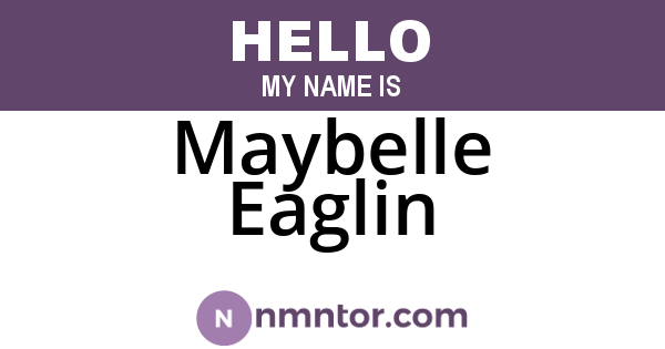 Maybelle Eaglin
