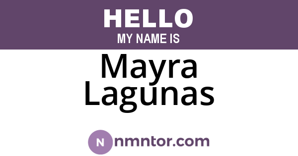 Mayra Lagunas