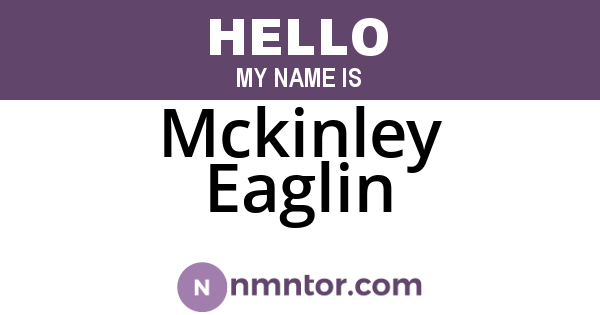 Mckinley Eaglin