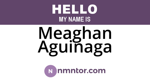 Meaghan Aguinaga
