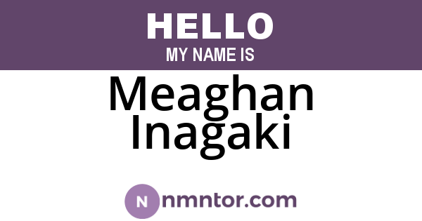 Meaghan Inagaki