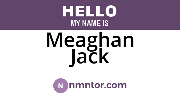 Meaghan Jack