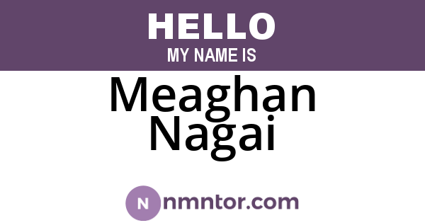Meaghan Nagai