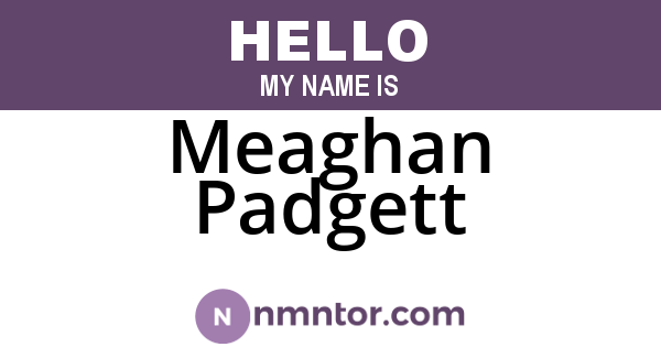Meaghan Padgett