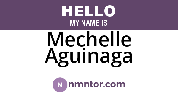 Mechelle Aguinaga